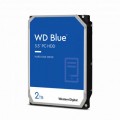 Kietasis diskas HDD 3.5" 2TB Sata III 7200RPM 256MB WD 20 Blue 